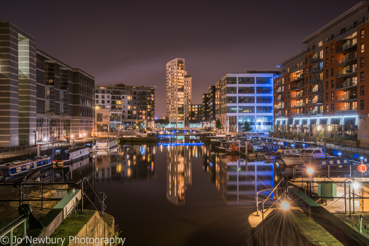 Jo Newbury Photography fineart Leeds Docks reflection