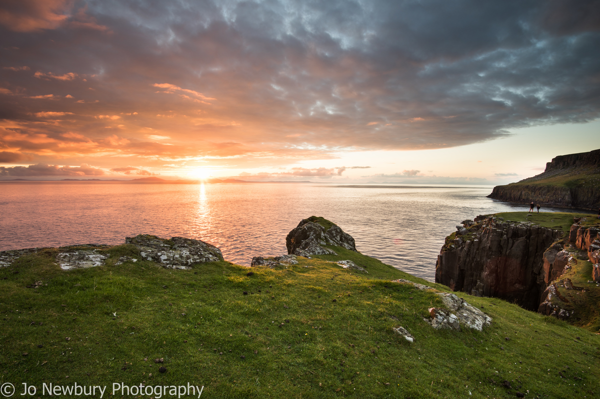 Jo Newbury Photography landscape Neist Point sunset Isle of Skye Scotland