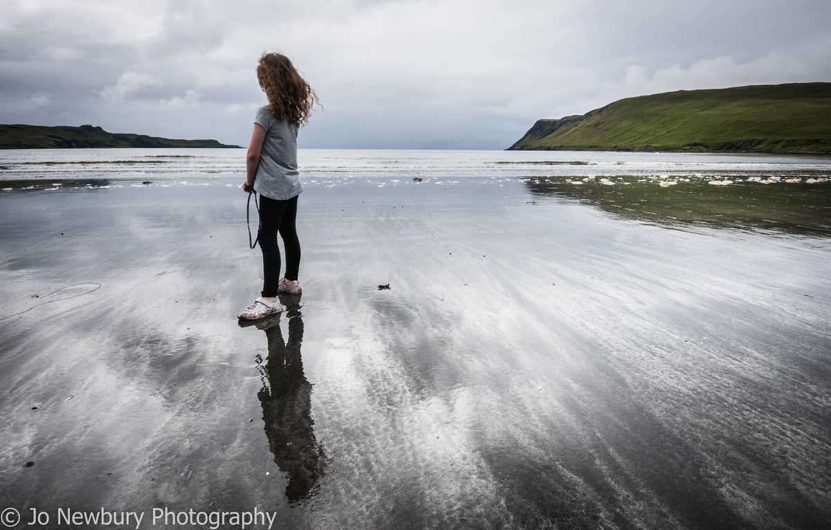 Jo Newbury Photography portrait reflection portrait