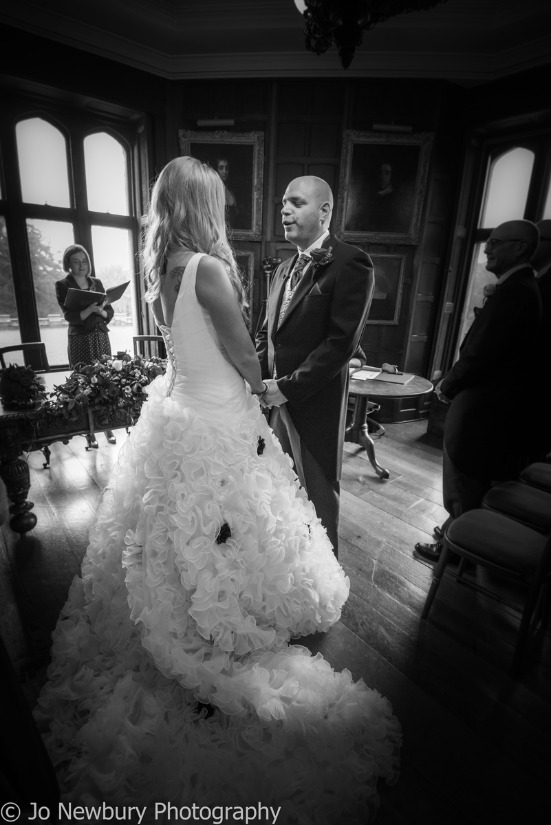 Jo Newbury Photography wedding speaking of the vows