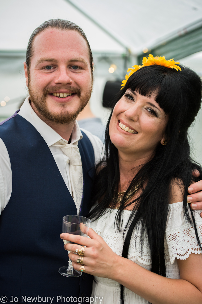 Jo Newbury Photography wedding bride and groom at reception