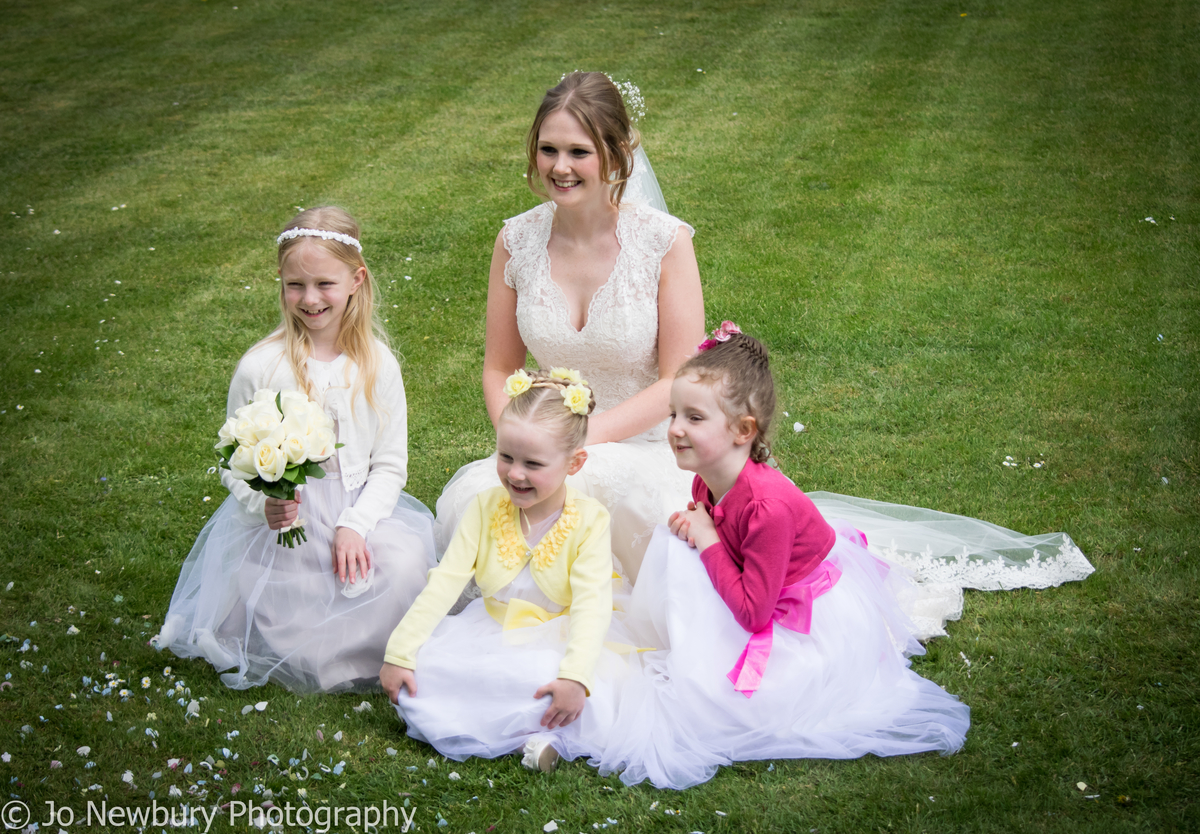 Jo Newbury Photography wedding bride and bridesmaids